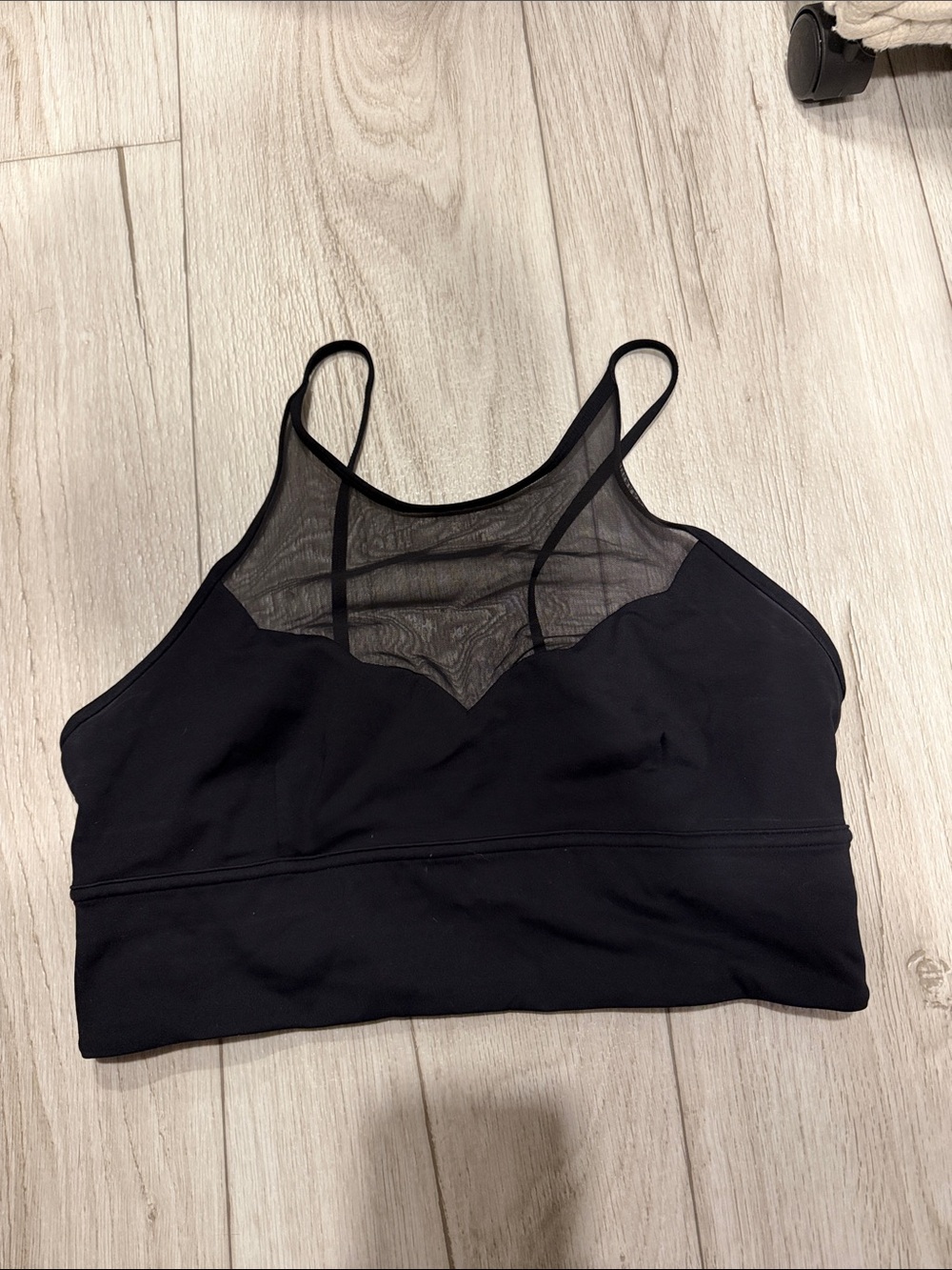 Lululemon Mesh Panel High Neck Bra